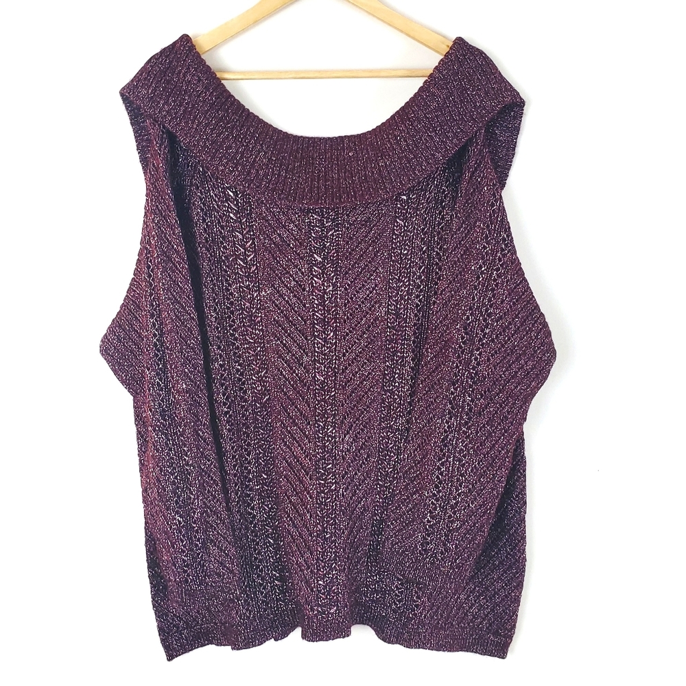 White House Black Market Cowl Neck Sweater Size 3X